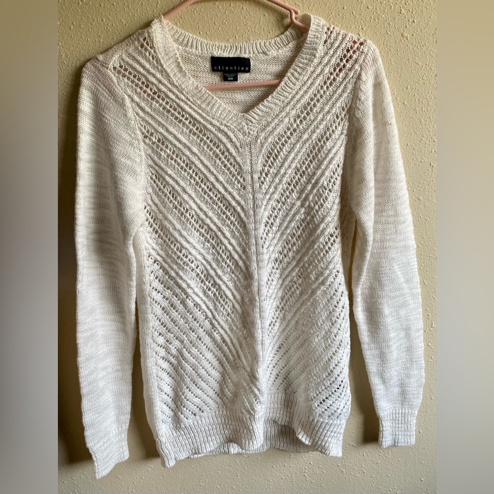 White sweater